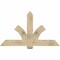 Ekena Millwork Redmond Rough Sawn Timber Gable Bracket, Douglas Fir, 60"W x 35"H x 4"D x 6"F, 14/12 Pitch GBW060X35X0406RED00RDF - alternate 1